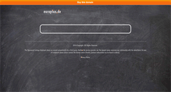 Desktop Screenshot of europlus.de